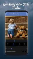 Cute Baby Video Slide Maker capture d'écran 1