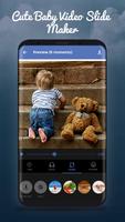 Cute Baby Video Slide Maker capture d'écran 2