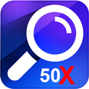 Super Magnifier Zoomer - LED Flashlight, High Zoom APK