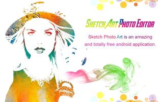 Pencil Sketch Photo Editor Affiche