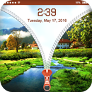 Nature Zip Lock Screen Theme APK