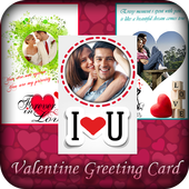 Valentine&#39;s Day Greeting Cards :Love Greeting Card icon