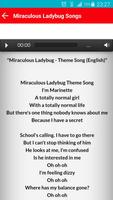 All Songs  Miraculous Ladybug স্ক্রিনশট 3