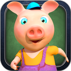 Mr. Pigman Race Rush: Pig Running Adventure أيقونة