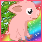 Free Pig Game For Kids icône