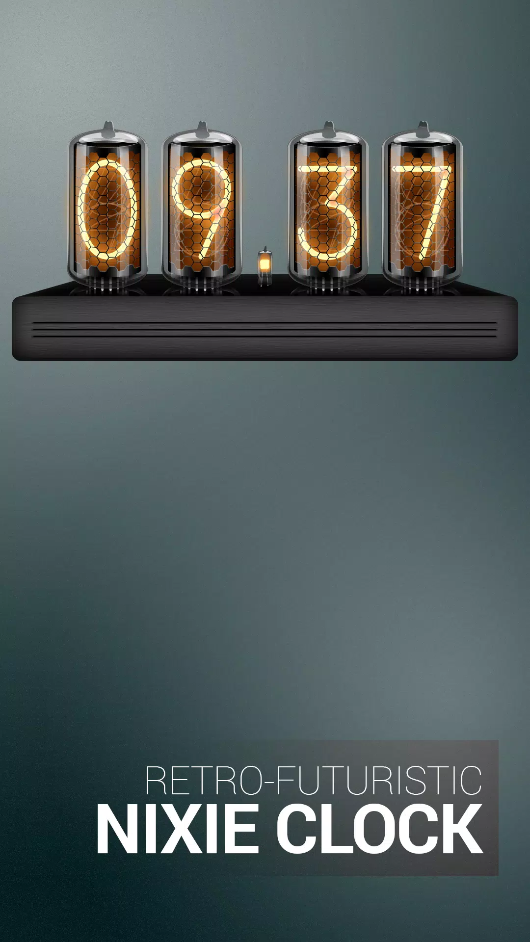 Neutron-2: Nixie tube clock APK for Android Download