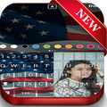 Put your Pictur or USA flag country in keyboard