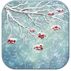 Winter nature icon