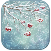 Winter nature icon