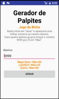 Gerador de Palpites تصوير الشاشة 3
