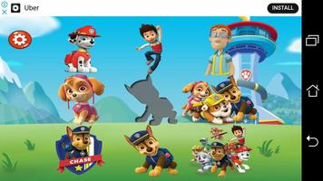 Jogo da Galinha Pintadinha & Paw Patrol GamePuzzle imagem de tela 3