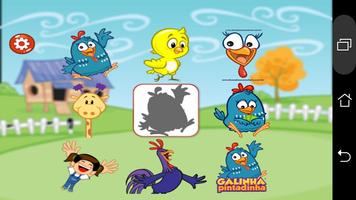 Jogo da Galinha Pintadinha & Paw Patrol GamePuzzle تصوير الشاشة 1