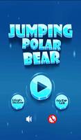 Jumping Polar Bear poster