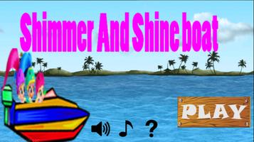 jump Shimmer run Shine boat Affiche