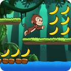 Banana world - Bananas island - hungry monkey أيقونة