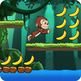 Banana world - Bananas island - hungry monkey アイコン
