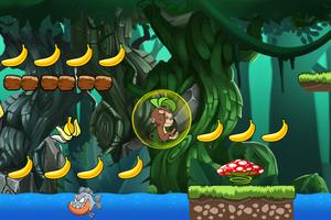 Banana world - Bananas island - hungry monkey スクリーンショット 1
