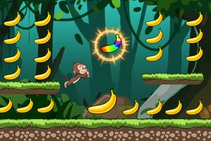 Banana world - Bananas island - hungry monkey capture d'écran 2