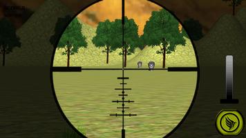 Wild Leopard Hunting Sniper 3D Affiche