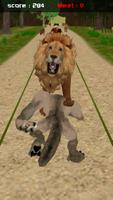 Jungle Werewolf Run 3D screenshot 1