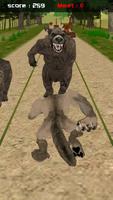 Jungle Werewolf Run 3D screenshot 2