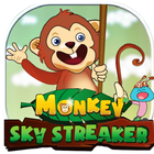 Monkey Sky - love banana icône