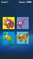 Jeux de dinosaures: souvenir du zoo des enfants capture d'écran 1