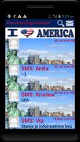 Poster AMERICAN Messaging – SMS!