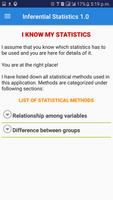 Inferential Statistics screenshot 2