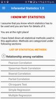 Inferential Statistics screenshot 3