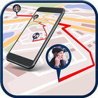 Live Mobile Number Location Tracker-icoon