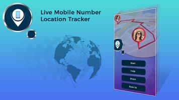 Live Mobile Number Location Tracker 포스터