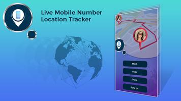 Live Mobile Number Location Tracker ポスター