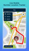 Live Mobile Number Location Tracker اسکرین شاٹ 1