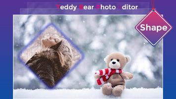 Teddy Bear Photo Editor Plakat