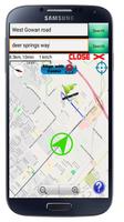 GPS Navigation Optimized route Affiche