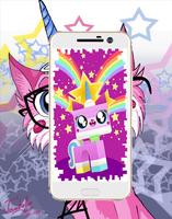 hd unikitty  Wallpaper スクリーンショット 2