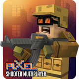 Mad Battle Gun Pixel Shooter Multiplayer icône