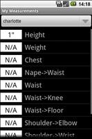 MyMeasurements 截图 2