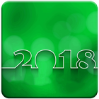 ارقى رسائل راس السنة الميلادية الجديدة 2018 icône