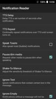Notification Reader (All) captura de pantalla 1
