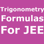 Trigonometry Formulas pdf sheets for IIT JEE Mains