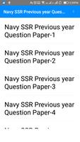 Previous Year Question Papers of Navy SSR Exam capture d'écran 3