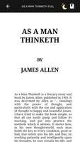 As A Man Thinketh screenshot 1