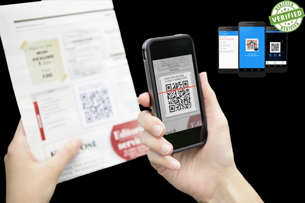 QR code and Barcode Scanner and Generator for Android ...