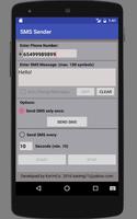 SMS Sender capture d'écran 1