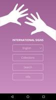 International Signs poster