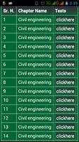 Civil Engineering Handbook Affiche