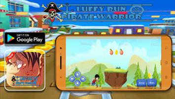 Luffy Run,Pirate Warrior-poster