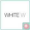 ColorfulTalk - White W 카카오톡 테마